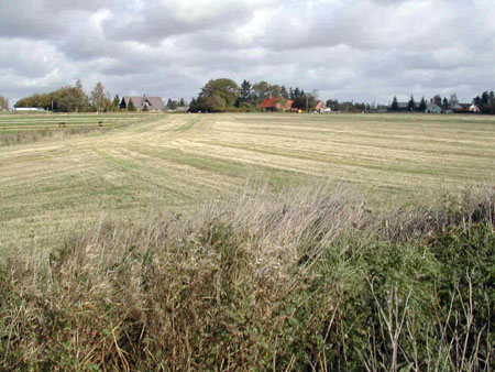 Mod nord fra toppen af højen
